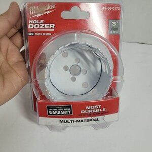 Milwaukee 3-Inch Hole Dozer Bi-Metal Hole Saw With New Tooth Design Most Durable